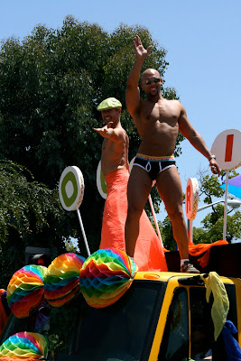 West Hollywood Pride Parade beefcake 2010