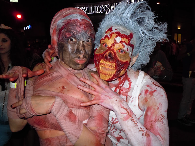 West Hollywood Halloween Carnaval zombies