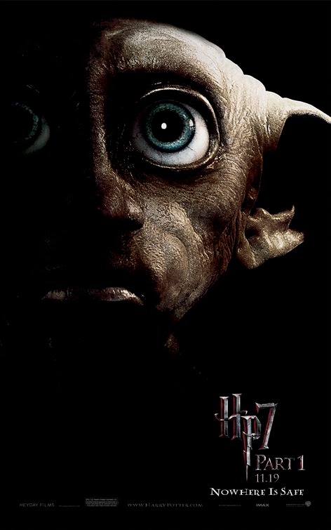 harry potter and deathly hallows dobby. Harry Potter 7 Dobby poster