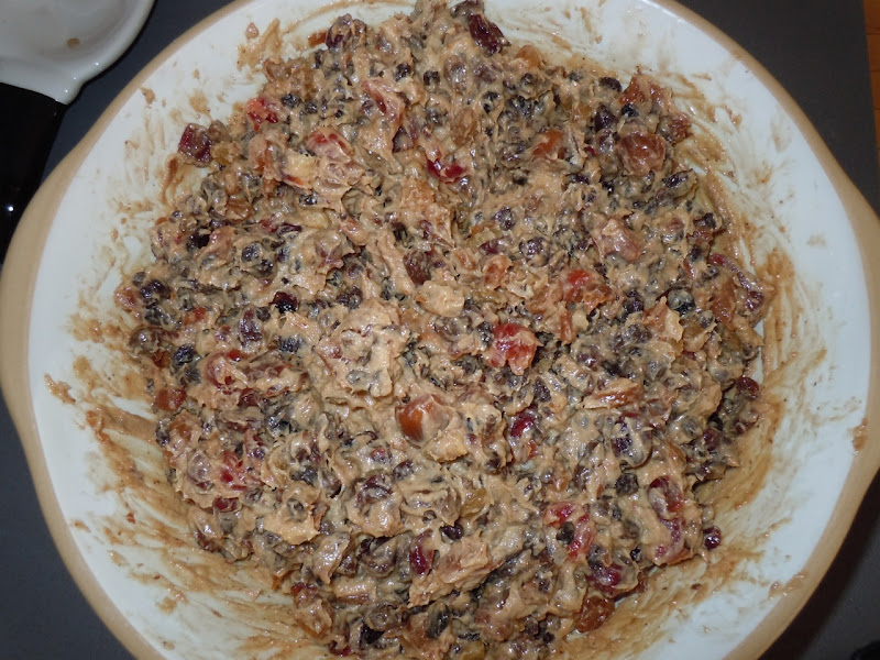 Christmas cake fruit mix