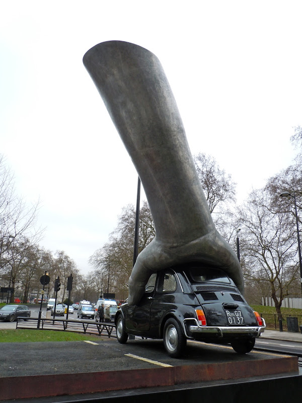 Vroom Vroom sculpture Park Lane