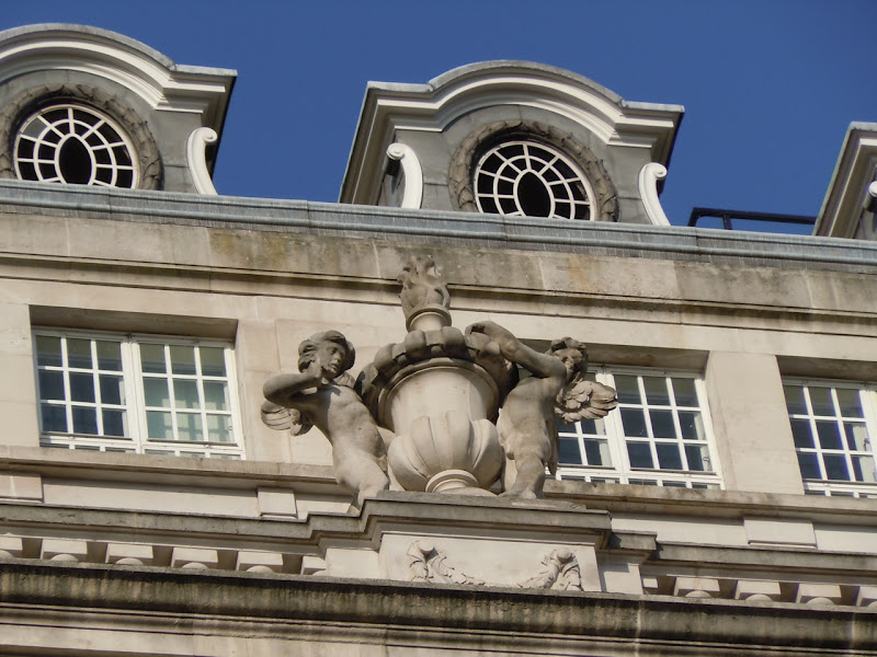 Piccadilly masonry angels
