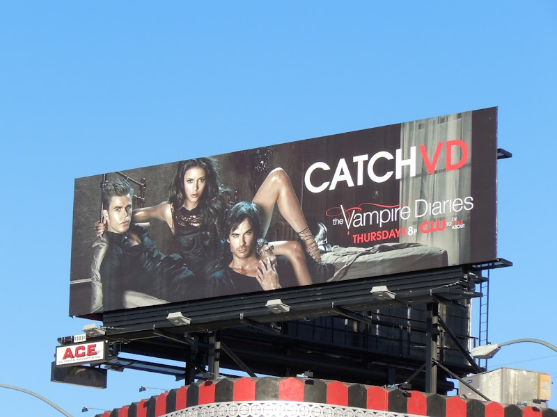 Catch VD Vampire Diaries billboard