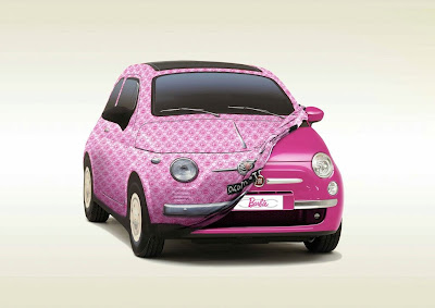 Fiat 500 Barbie Car