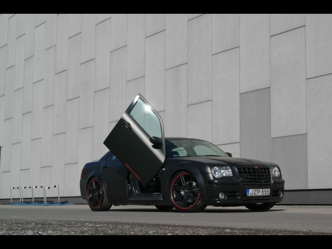Chrysler Fan Club Tuning Chrysler 300c Hemi Srt 8 Matte Black