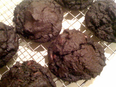 Dark Chocolate Tri Berry Cookies