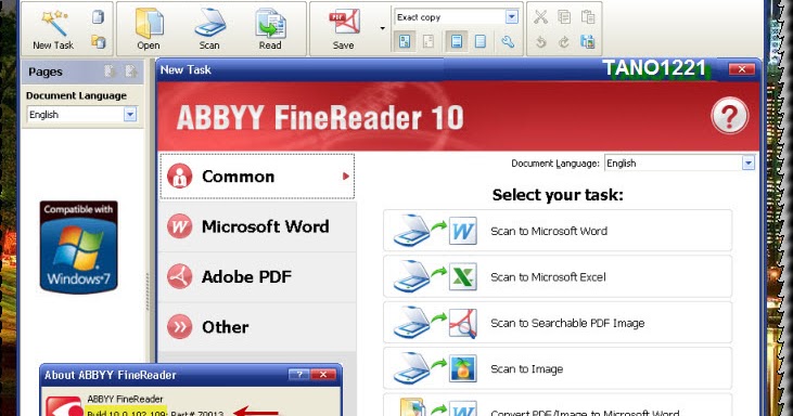 ABBYY FineReader OCR Pro 12.1.10 Proper
