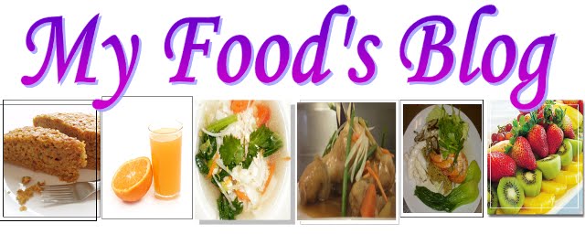 My Food's Blog