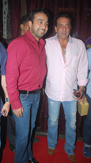 Raj Kundra with Sanjay Dutt Raj Kundra with Sanjay Dutt