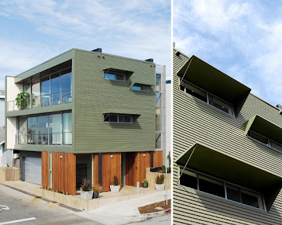 Modern Architecture Design, Ocean View Home in CA