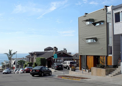 Modern Architecture Design, Ocean View Home in CA
