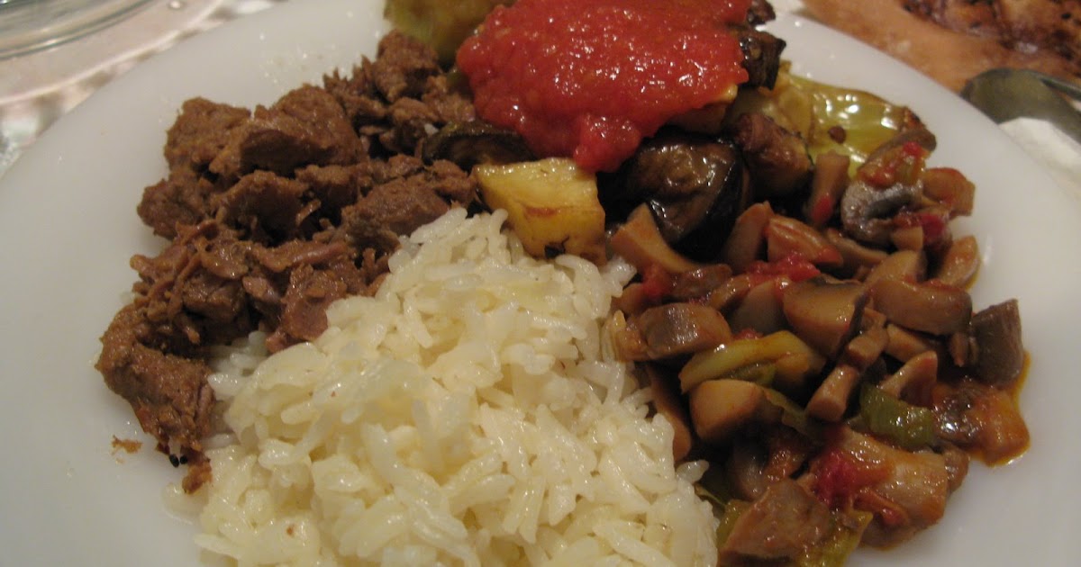 SeMaVeR Domatesli, biberli mantar sote ve annemin iftar menüsü