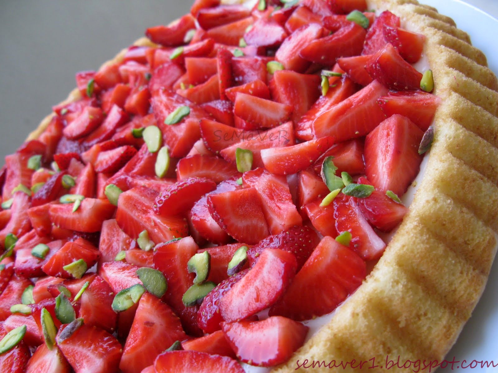 SeMaVeR Çilekli Tart Pasta