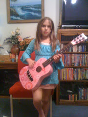 Anna and new guitar