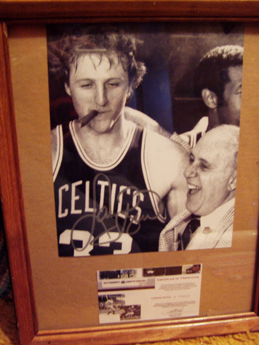 Larry Bird auto pic