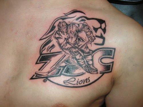 Greatest Tattoo: Hockey Tattoos - Is it For Love of a Sport?