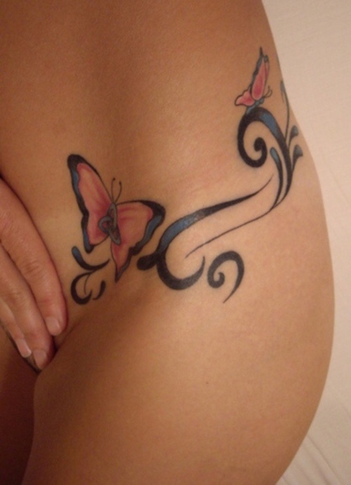 One of the more popular types of ink is the tribal butterfly tattoo