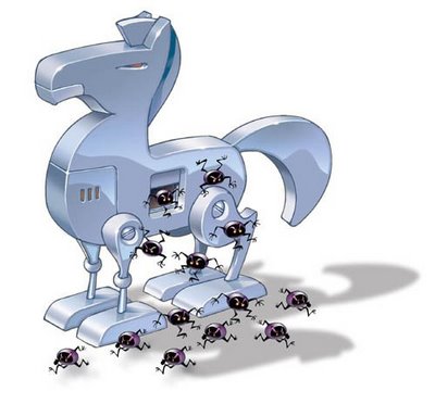 Texto Das Palavras Cruzadas Do Vírus Do Cavalo De Troia 3D Ilustração Stock  - Ilustração de rede, privacidade: 92014431