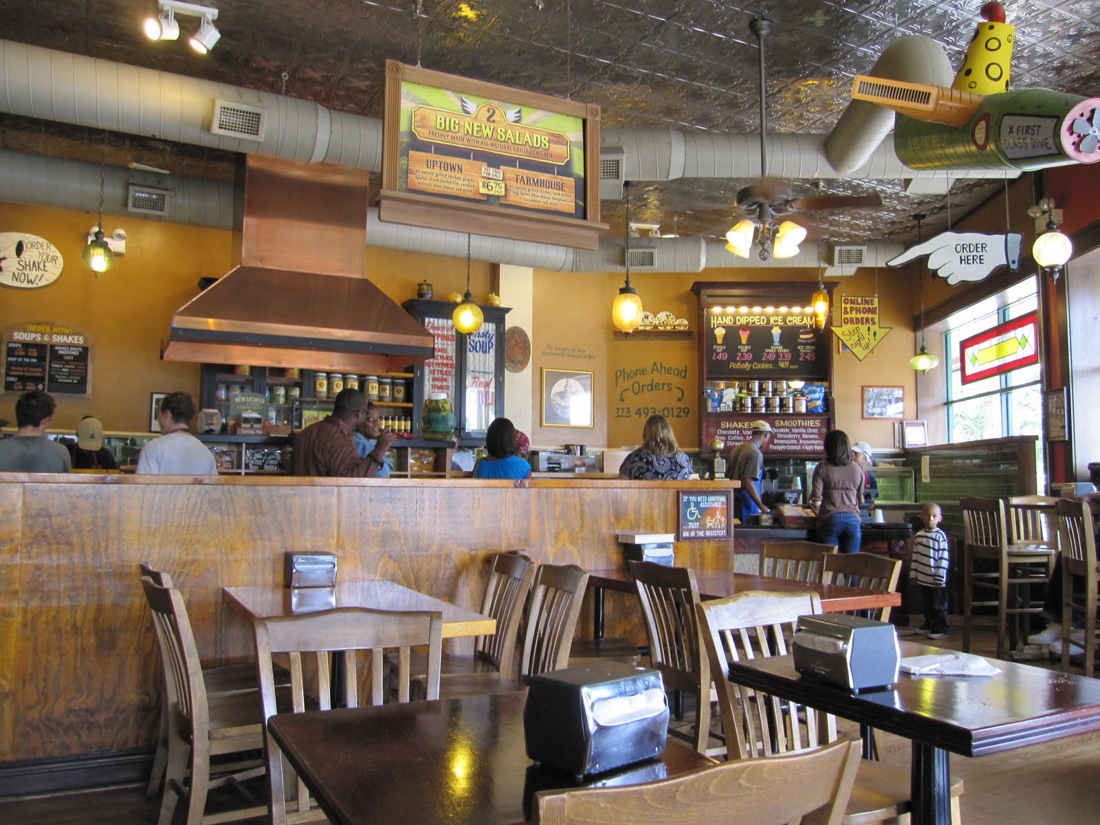 Chicago Potbelly Sandwich Shop