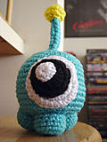 Free alien amigurumi pattern