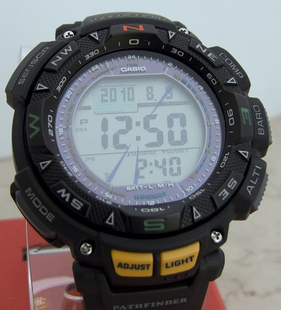 casio pathfinder models