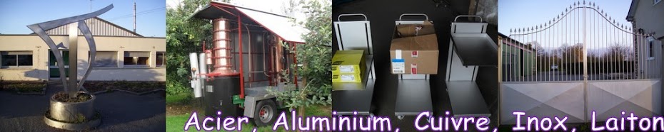 Acier, Aluminium, Cuivre, Inox, Laiton