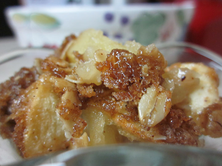 Karen’s Vegan Kitchen Betty Crocker Apple Crisp Veganized!