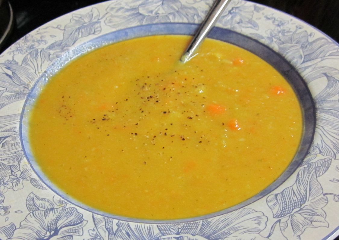 Karen’s Vegan Kitchen Carrot & Celery Root Soup