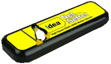 configuring idea net setter wireless internet on linux