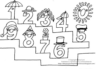 Dibujos Para Colorear Dibujo De Numeros Para Imprimir Y Colorear