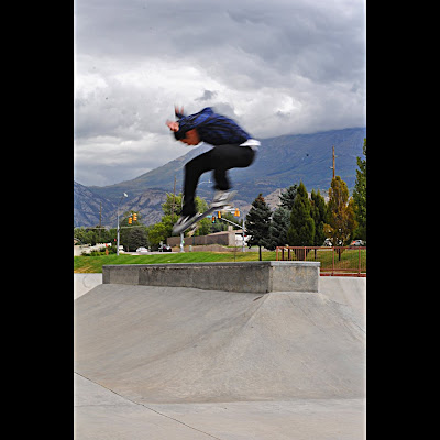 Ollie with SLOW shutter speed Ollie with SLOW shutter speed