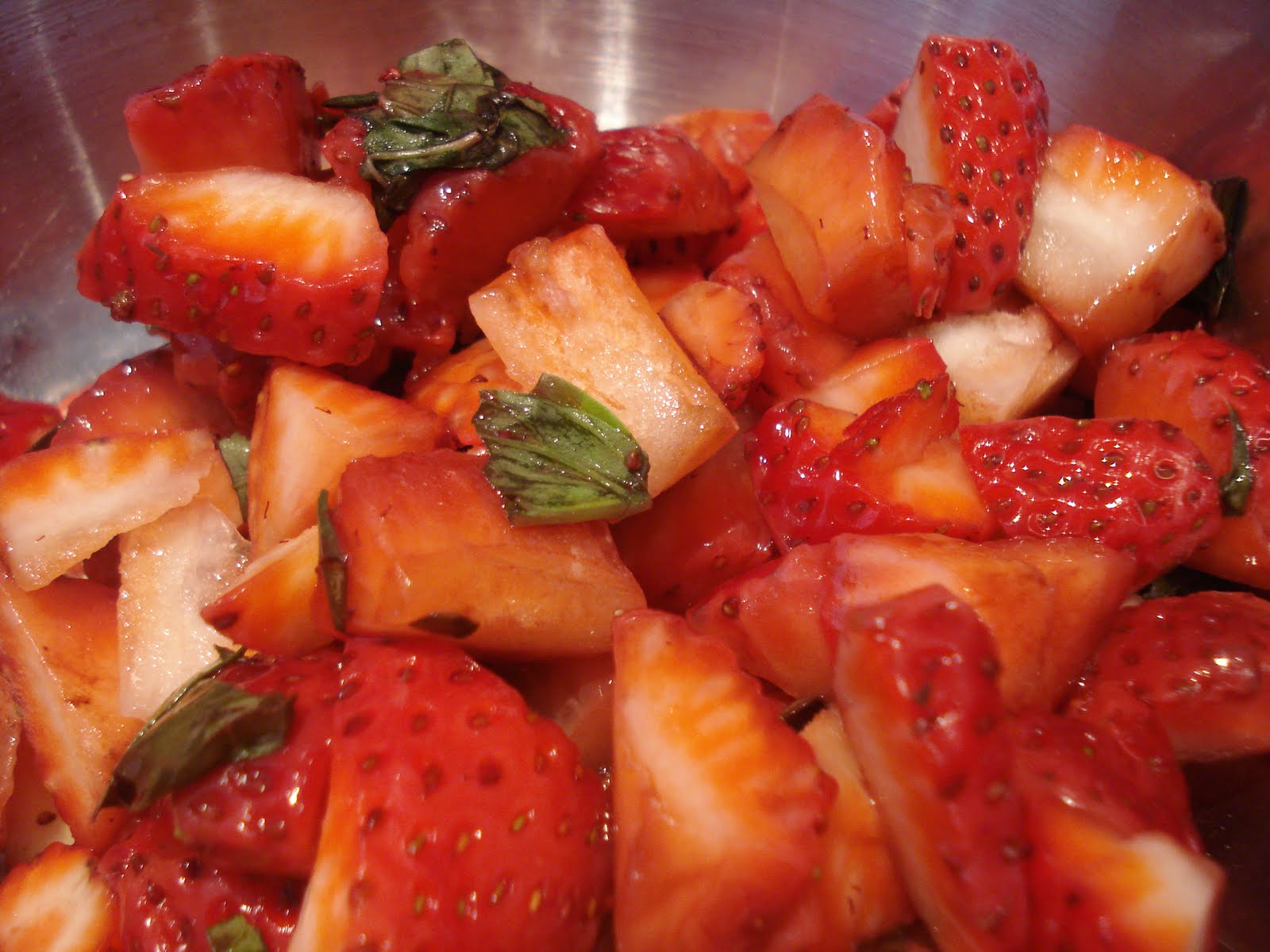 Cut Up Strawberry