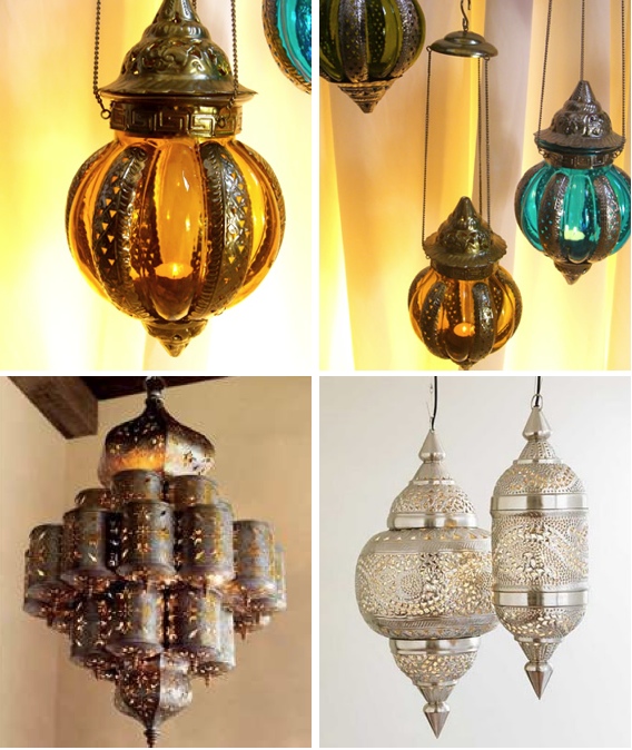 Moroccan Style Lamps and Lanterns