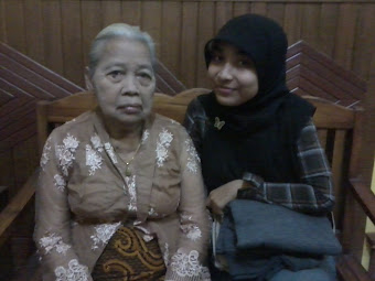 Nenek with me..
