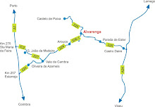 Como chegar a Alvarenga