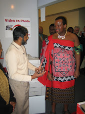 HM King Mswati 3 With Canon Swd CEO
