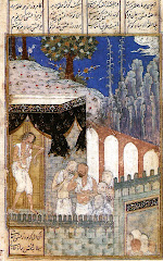 Fig. 60. Maynun at the Ka’aba. Royal Asiatic Society. London