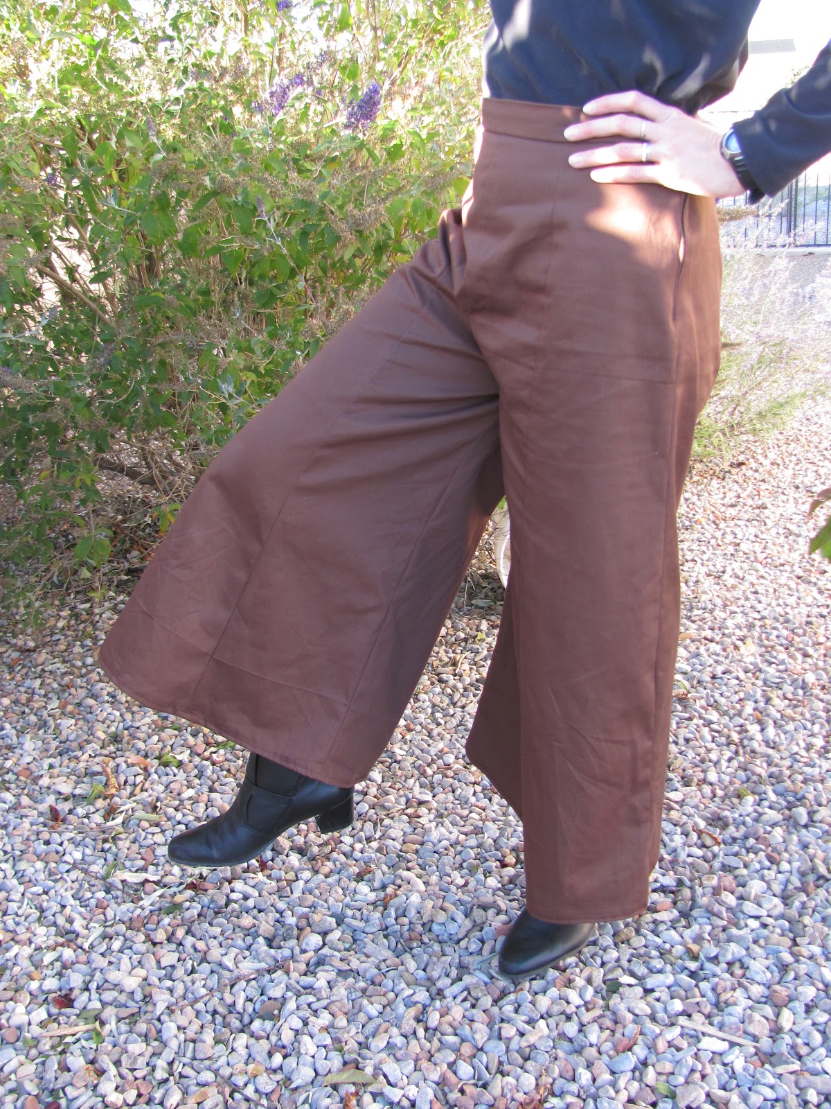 Utter Nomsense How to Make Divided Skirts or A Long Full Skirt