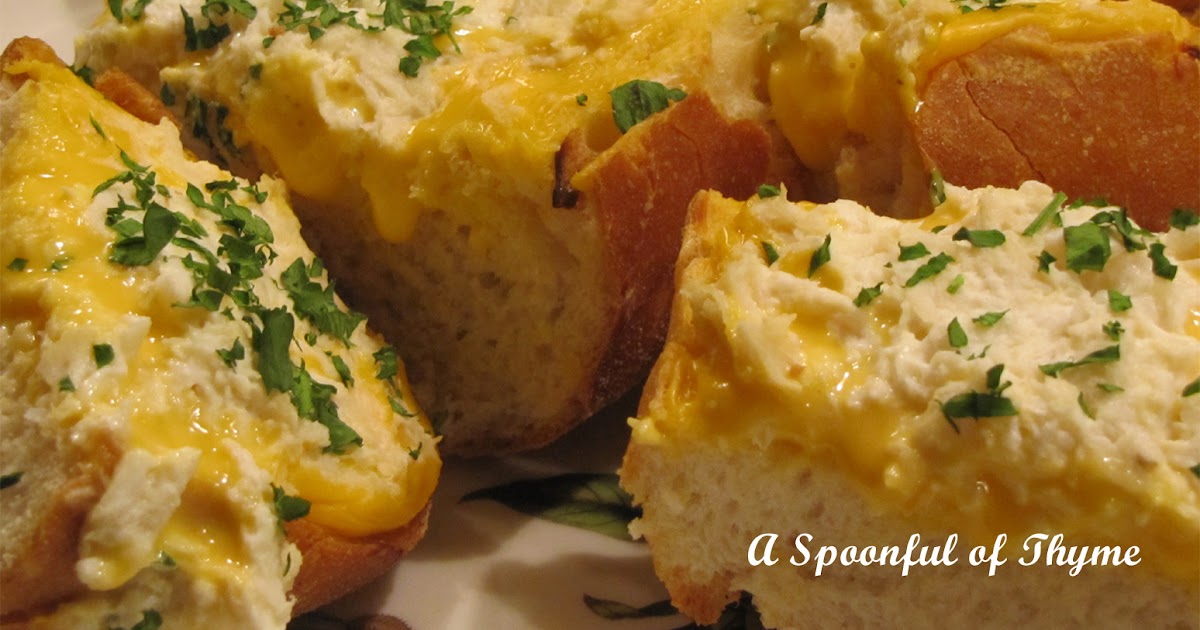 Crab Stuffed French Bread aka Crab Bread