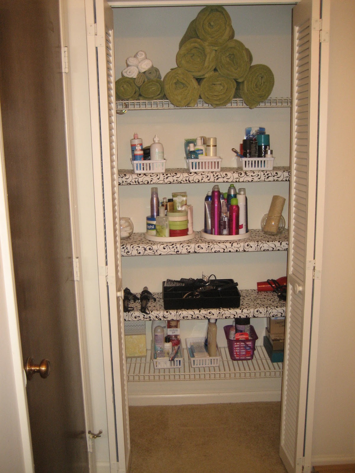 31 diy Bathroom closet to be functional and pretty