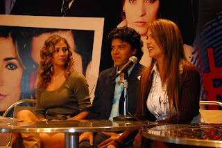 Veronica Orozco, Luis Eduardo Arango y Anabolena Meza, fueron los más concuridos en la Rueda de Prensa de 'Los Protegidos'
