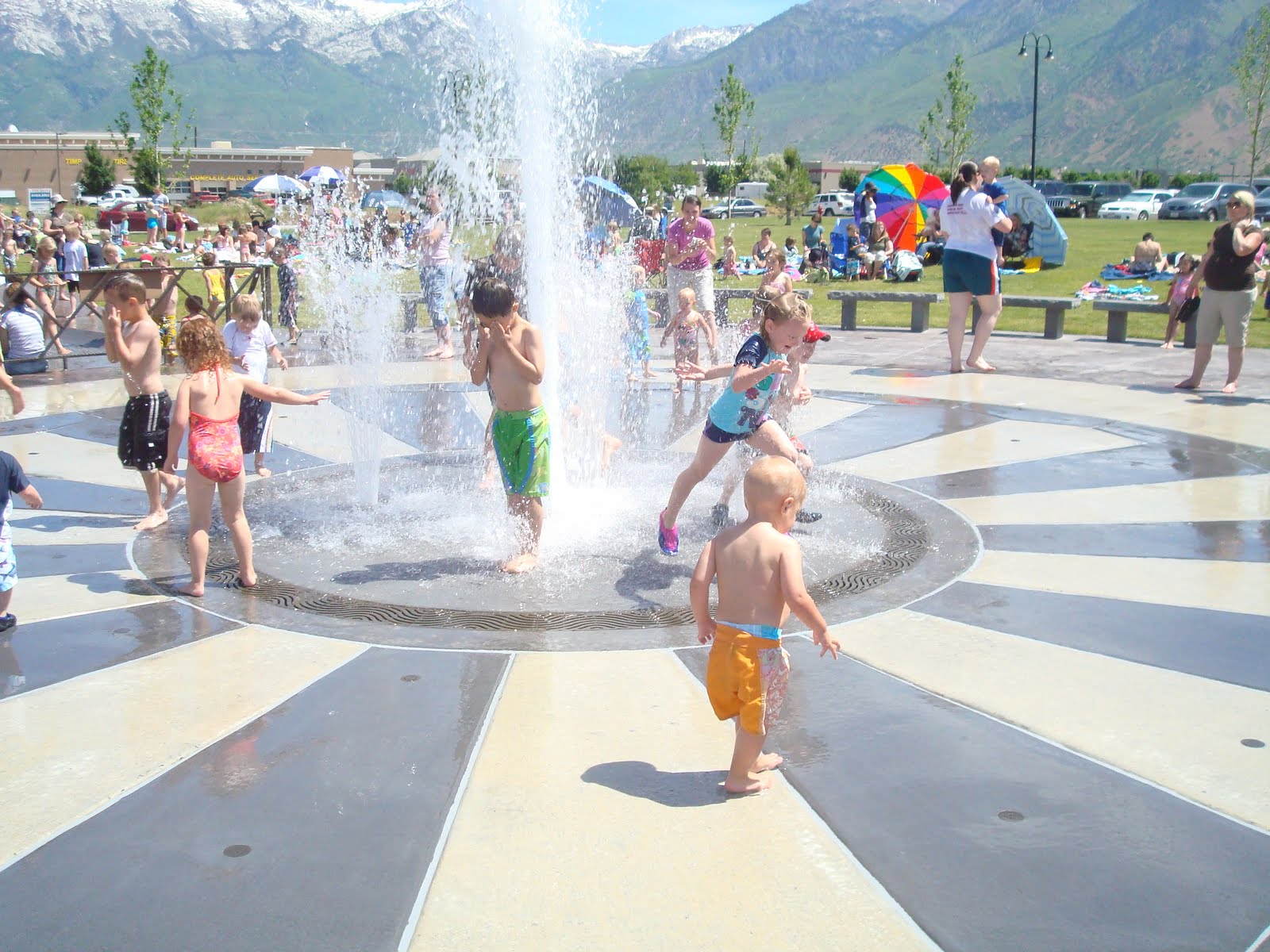 big ideas 4 little people Highland Splash Pad