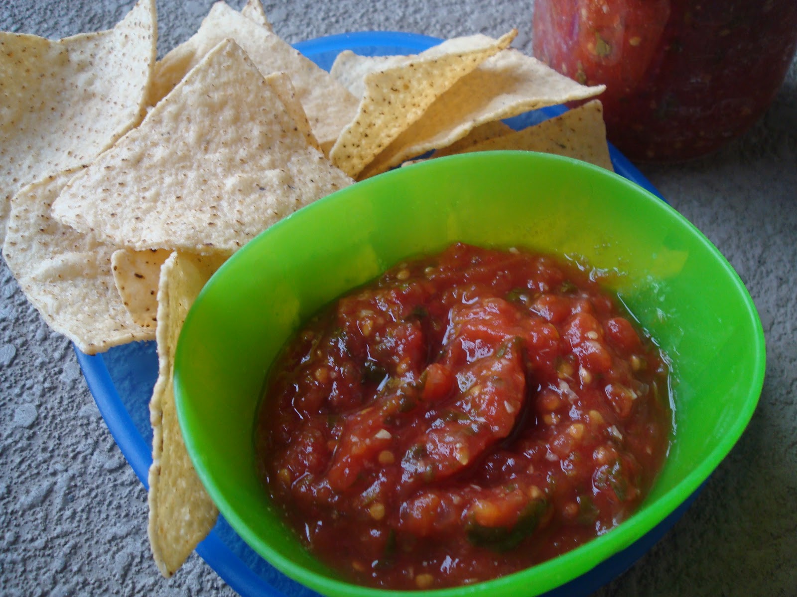 menu managed Roasted Jalapeno Salsa