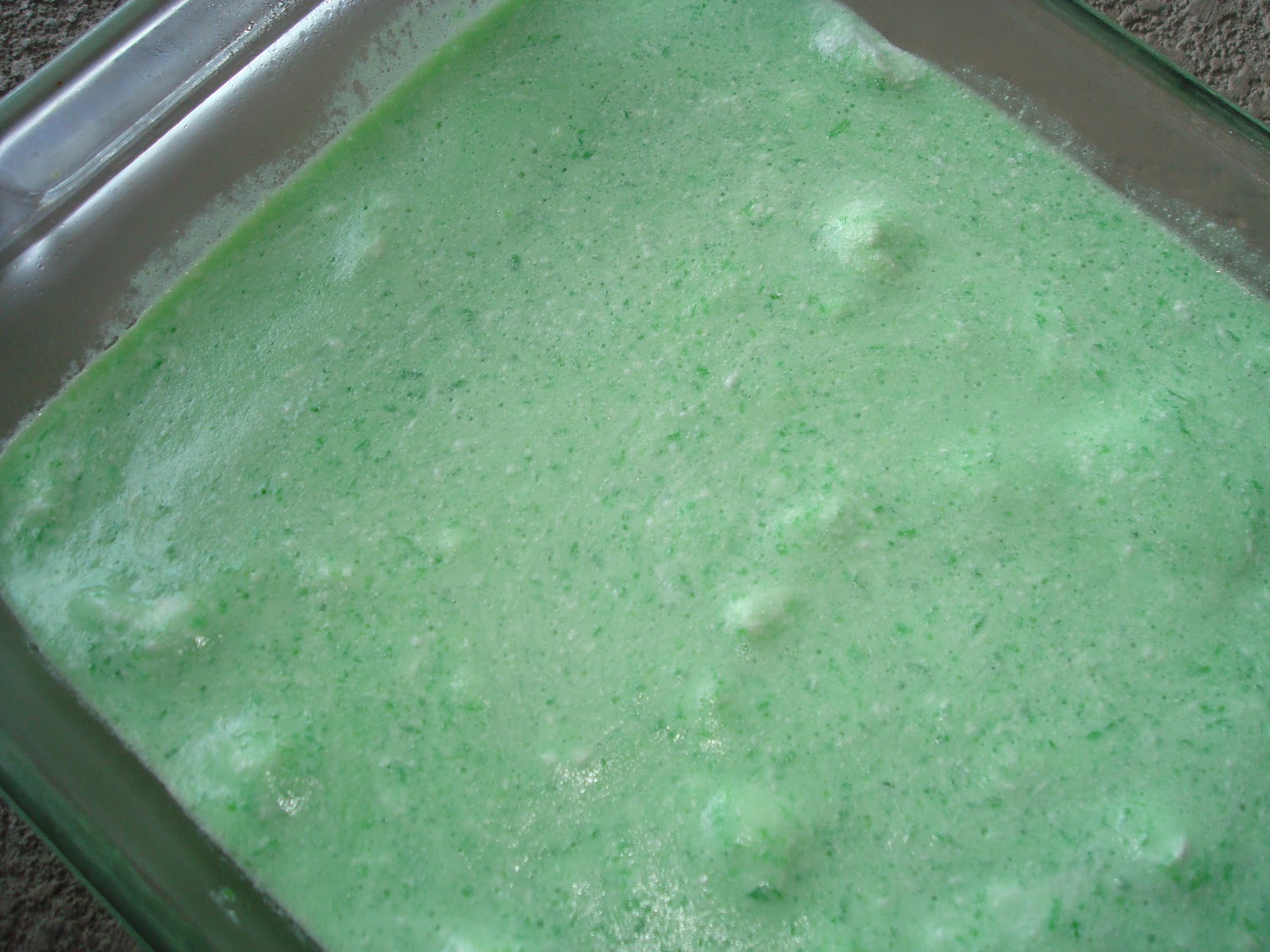 menu managed Utah's Famous Green Jello