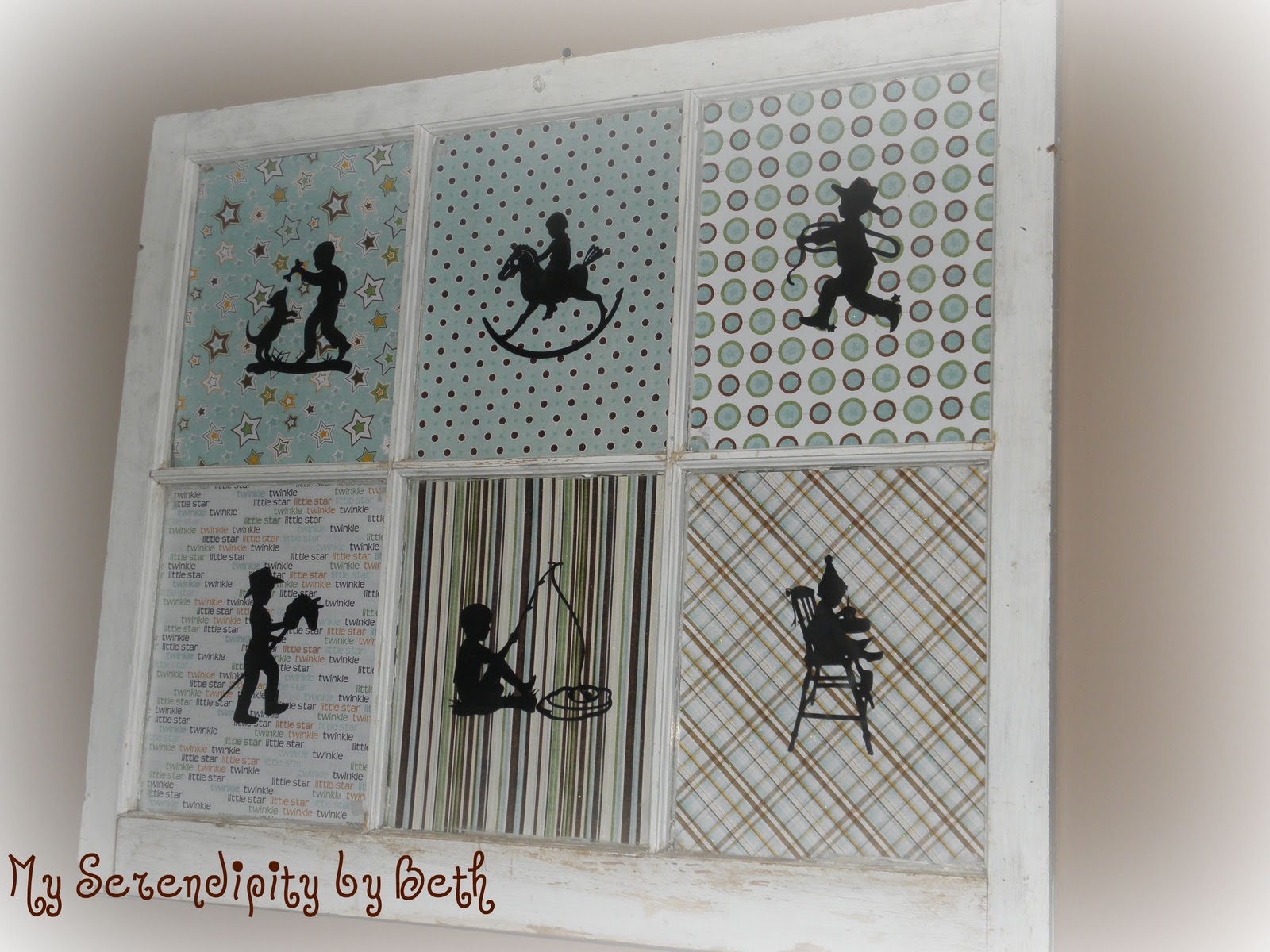 My Serendipity Vintage Window