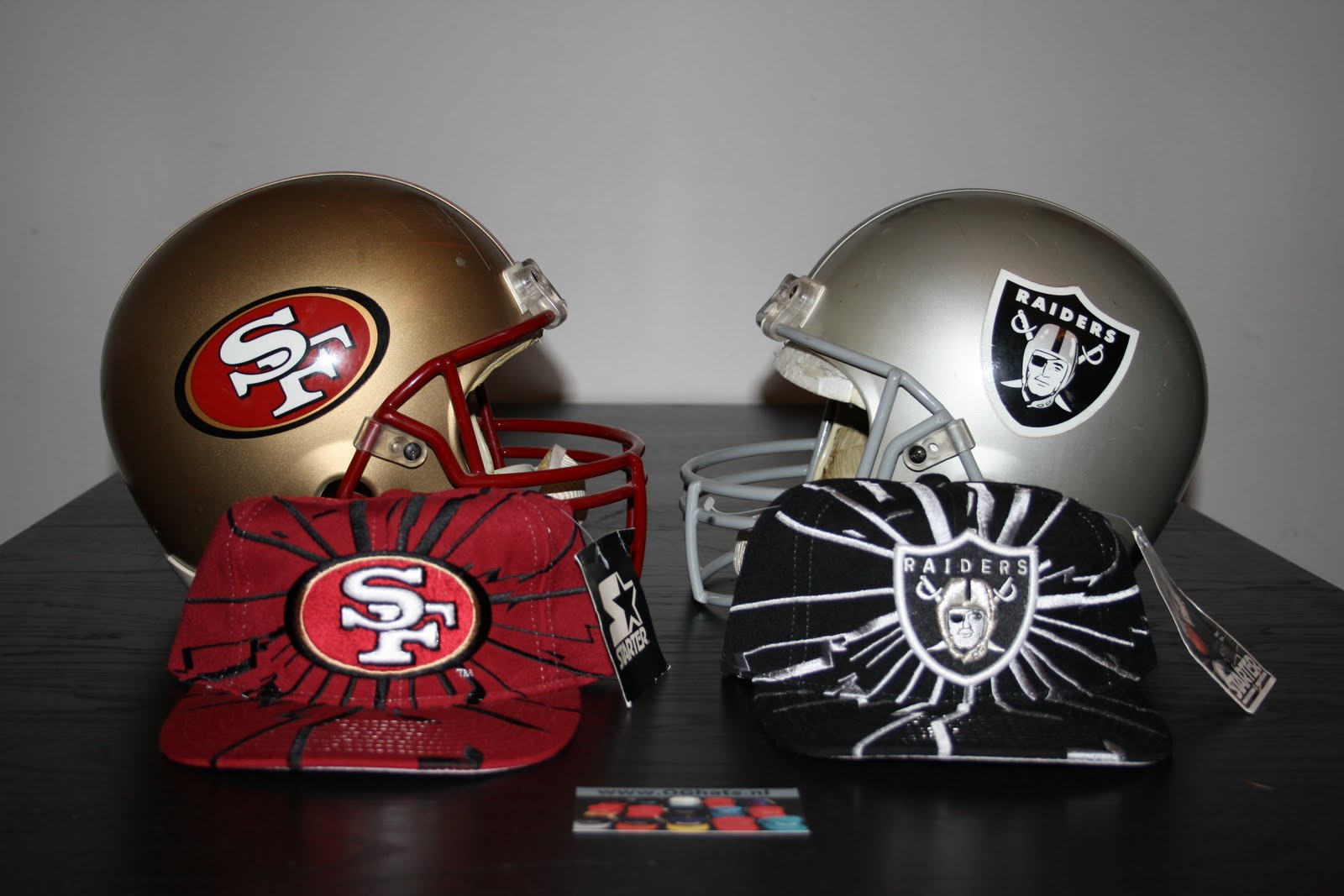 OG Hats Raiders Vs 49ers