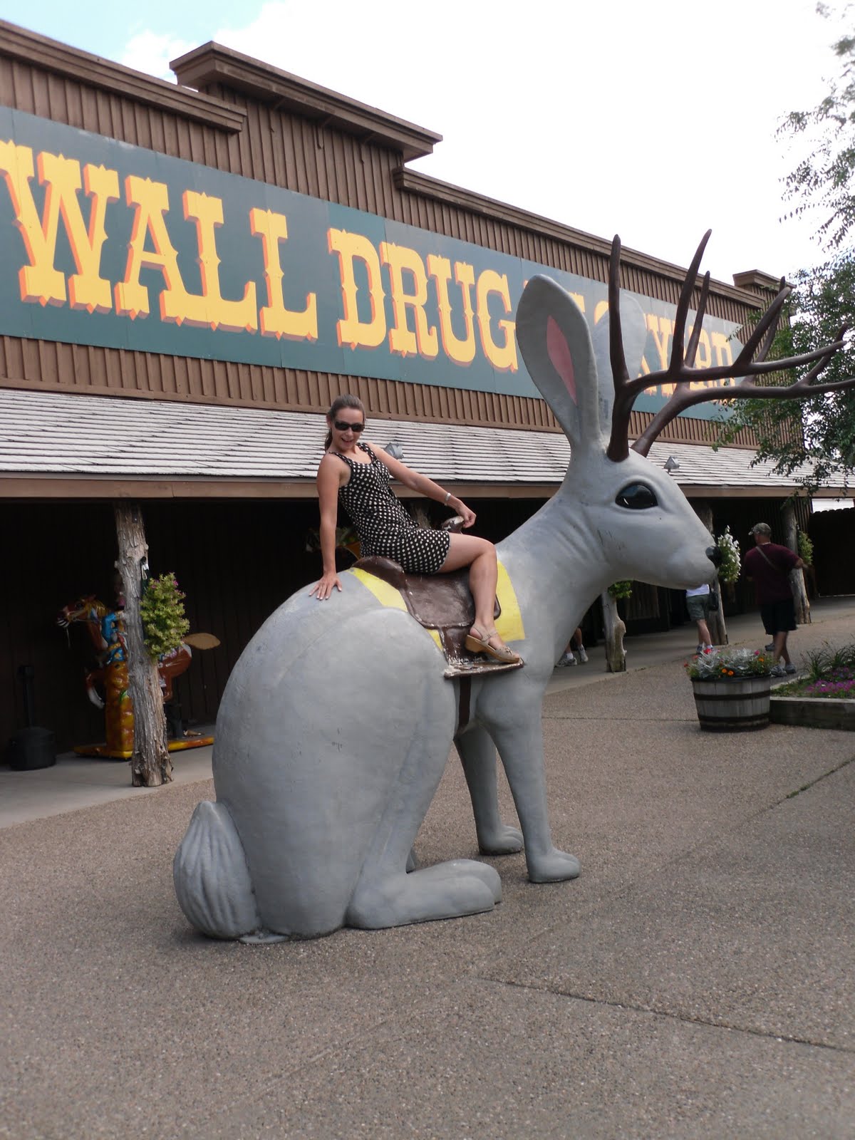 Eran And Sarah USA Wall Drug, South Dakota