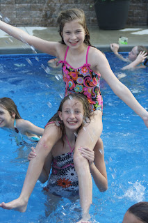 ECS Seniors 2011: 12th/6th Grade Girls Sleepover!