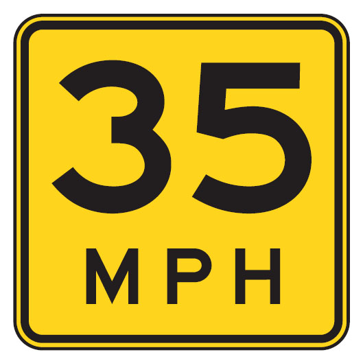 Speed Sign