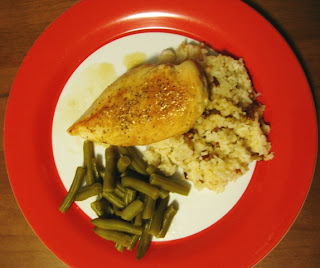 Cider-Glazed Chicken with Browned Butter-Pecan Rice